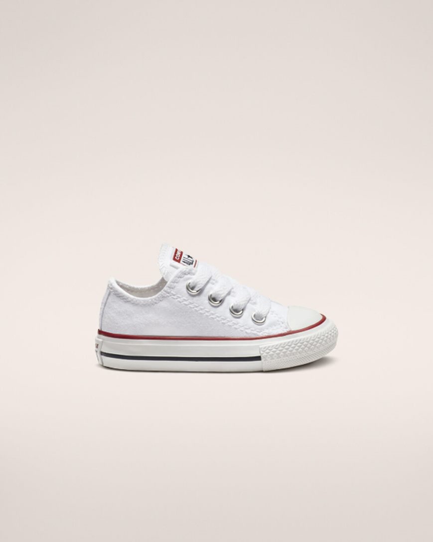 Zapatillas Bajas Converse Chuck Taylor All Star Classic Niña Blancas | PE 4P0285